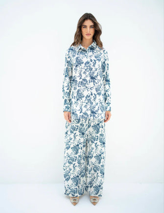 Hassal Spring Summer 23 - Maryl French Blue Floral