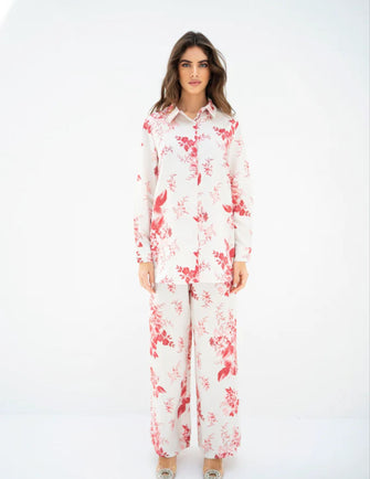 Hassal Spring Summer 23 - Maryl French Dame Floral Co Ord Set