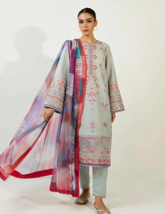 Zara Shahjahan Coco Lawn Vol II 23 - ZCE23-7B