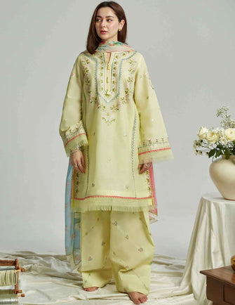 Zara Shahjahan Coco Lawn Vol II 23 - ZCE23-6B