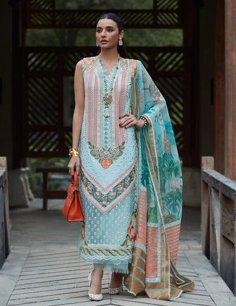 Crimson X Saira Shakira Luxury Lawn 23 - Shigar - D5 B