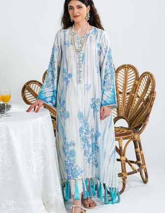 Ammara Khan Kaftan 23 - SUMMER SKIES (D-03)