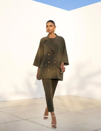 Iqa Nyra 24 - SHASI – OLIVE GREEN