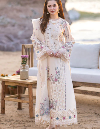 Qalamkar Sahil Kinare Luxury Lawn 24 - FP-09 SELIN