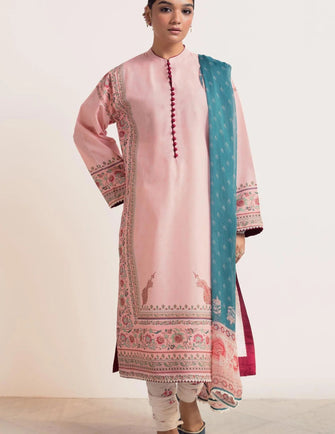 Coco Prints 24 By Zara Shahjahan - GULABI-D3