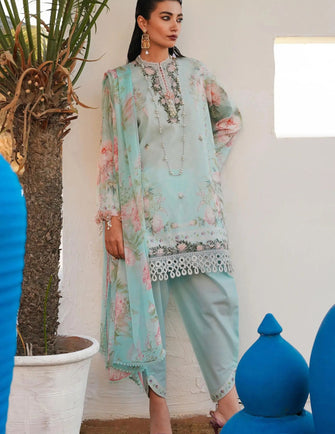 Sana Safinaz Muzlin Spring Lawn 24 Vol 1 - M241-004A-CI