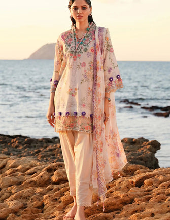 Sana Safinaz Muzlin Spring Lawn 24 Vol 1 - M241-008A-CI