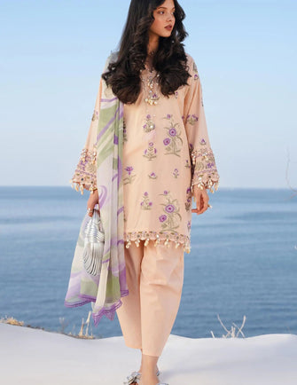 Sana Safinaz Muzlin Spring Lawn 24 Vol 1 - M241-010B-CJ