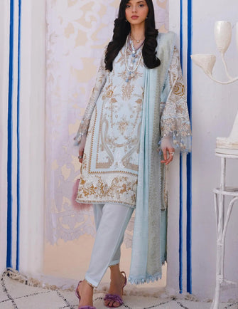 Sana Safinaz Muzlin Spring Lawn 24 Vol 1 - M241-018B-CM