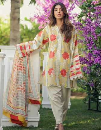 Sania Maskatiya Unstitched Spring 24 - Syra (A)