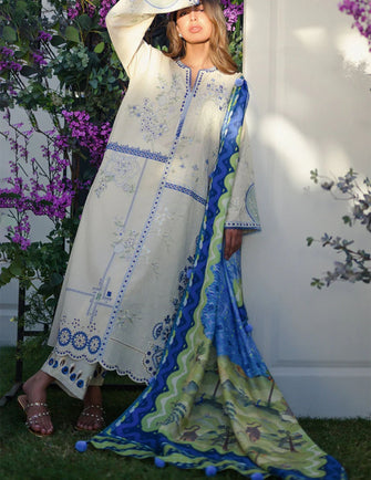 Sania Maskatiya Unstitched Spring 24 - Amaya (A)