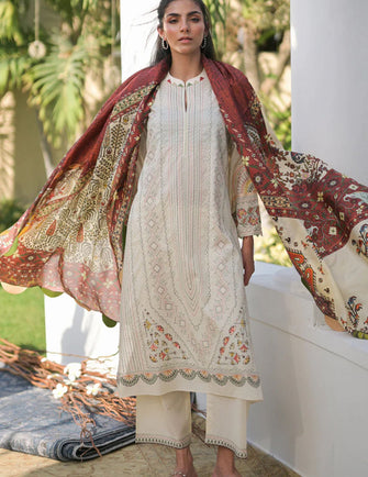 Sania Maskatiya Unstitched Spring 24 - Leela (A)