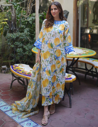 Huma Dilnawaz Summer Lawn Collection 24 - Mediterranean Love