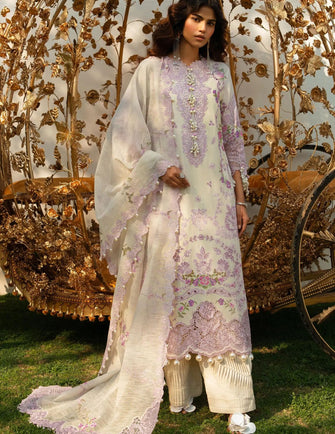 Sana Safinaz Luxury Lawn 24 - L241-004B-3CV