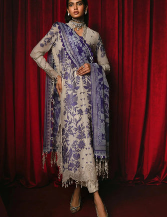 Sana Safinaz Luxury Lawn 24 - L241-008B-3CV