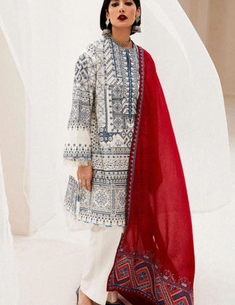 Zara Shahjahan Lawn Unstitched 24 - DIYA-2A