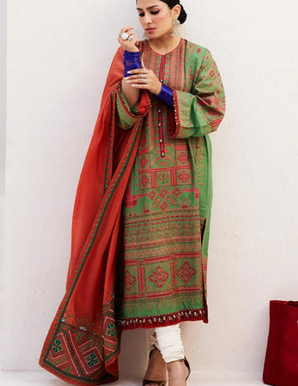 Zara Shahjahan Lawn Unstitched 24 - DIYA-2B