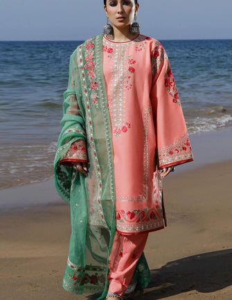 Zara Shahjahan Lawn Unstitched 24 - JIYA-6A