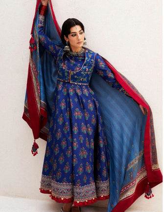 Zara Shahjahan Lawn Unstitched 24 - ANARKALI-11A