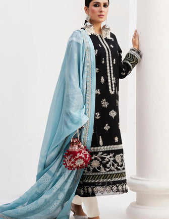 Zara Shahjahan Lawn Unstitched 24 - MYRA-14B