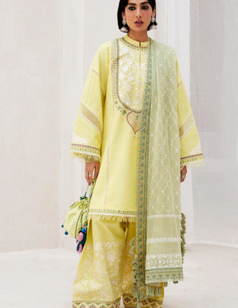 Zara Shahjahan Lawn Unstitched 24 - DILARA-15A