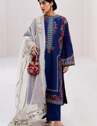 Zara Shahjahan Lawn Unstitched 24 - JIYA-6B