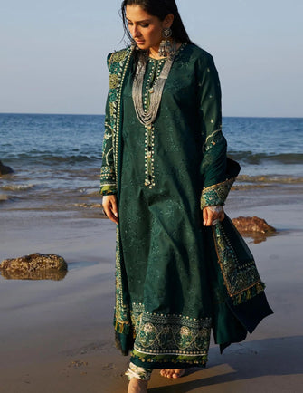 Zara Shahjahan Lawn Unstitched 24 - PARSA-9B