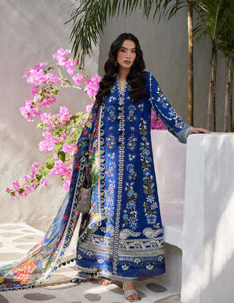 Faiza Saqlain Liliana Luxury Lawn 24- Veira