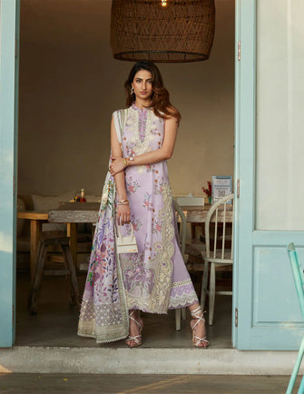 Faiza Saqlain Liliana Luxury Lawn 24- Nazeli