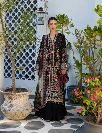 Faiza Saqlain Liliana Luxury Lawn 24- Merle