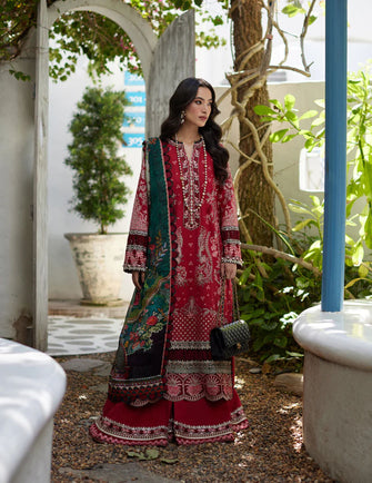 Faiza Saqlain Liliana Luxury Lawn 24- Sivana