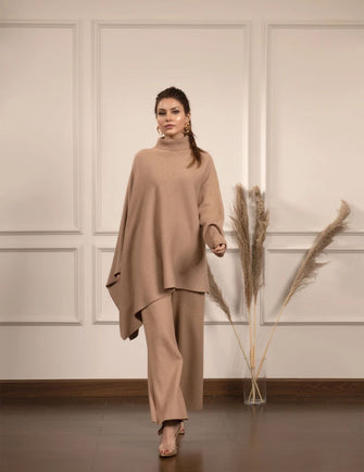 Hassal Autumn Winter - Jenny Knit Set Brown