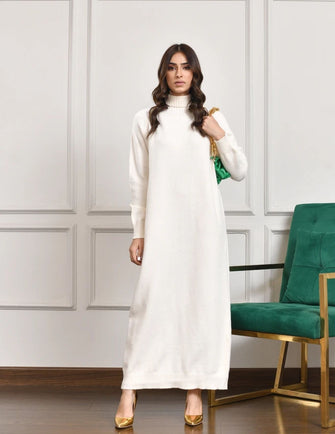 Hassal Autumn Winter - Lia Oversized Dress Off white