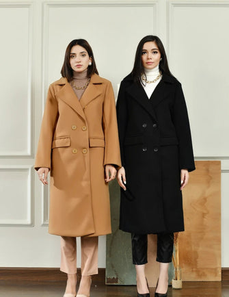 Hassal Autumn Winter - Nadine Double Breasted Long Coat