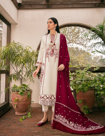 Republic Mehroze Embroidered Pret Winter- M-60