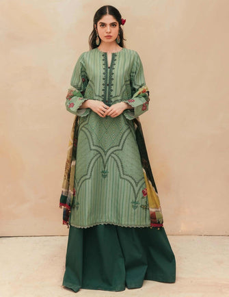 Zara Shahjahan Eid Luxury Lawn '22-SIRAJ