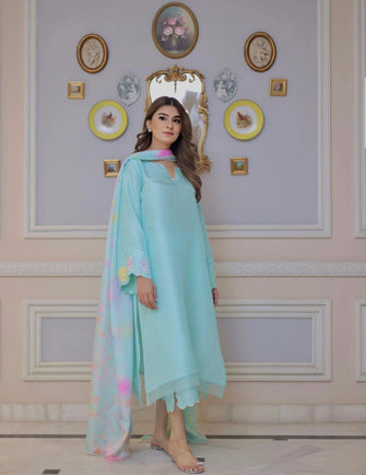 Zehra Saleem Festive Collection - Blue