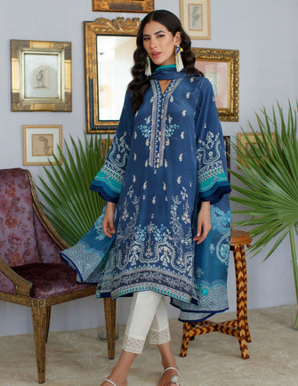 Farah Talib Aziz - Cool cool Summer -AALIYAH MIDNIGHT SHIRT AND DUPATTA