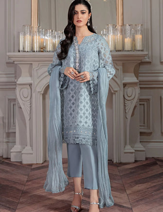 Ammara Khan Viola -ORGANZA SET (D-08)