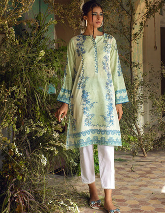 Image Cloite Printed Pret - Floral Printed Kurta - 12342