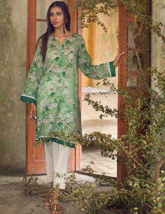 Image Cloite Printed Pret - Floral Printed Kurta - 12279