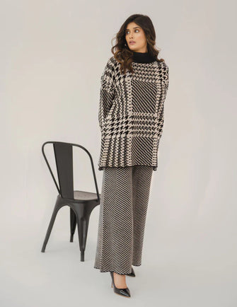 Hassal Autumn Winter 22 - Ferve Checkered Suit