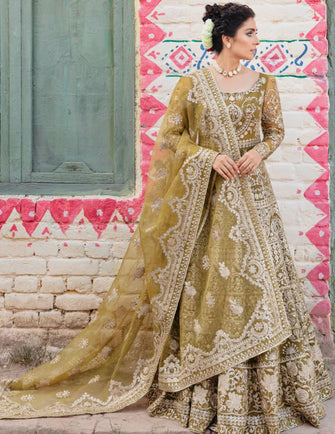 Ali Xeeshan Shabo Shahzadi Unstitched Collection 22 - ZAITOON