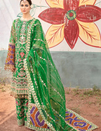 Ali Xeeshan Shabo Shahzadi Unstitched Collection 22 - PUNDINA CHUTNEY