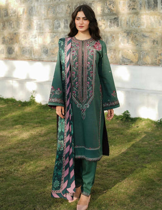 Coco by Zara Shahjahan Winter Unstitched 22 -ZW22-1A