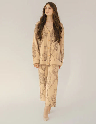 Hassal Autumn Winter 22 - Sasha Floral Knit Suit