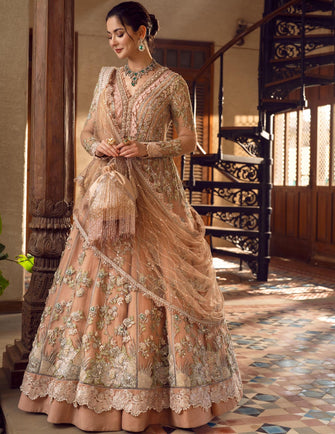 Crimson Aik Jhalak Unstitched Wedding Collection  - An Ethereal Fantasy