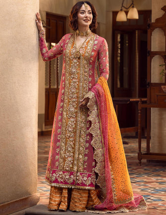 Crimson Aik Jhalak Unstitched Wedding Collection  - Mehndi Galore