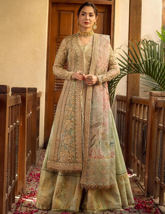 Crimson Aik Jhalak Unstitched Wedding Collection  - Shikargah