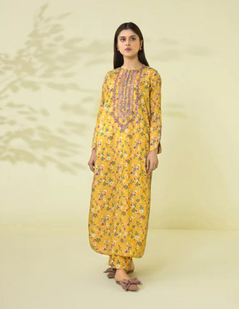 Sapphire Lawn Vol 1 -  PIECE - PRINTED EMBROIDERED LAWN SUIT - 002TEDY23V14